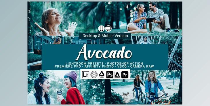Avocado Lightroom Presets CreativeMarket-5155706 (LRTEMPLATE, DNG, XMP)