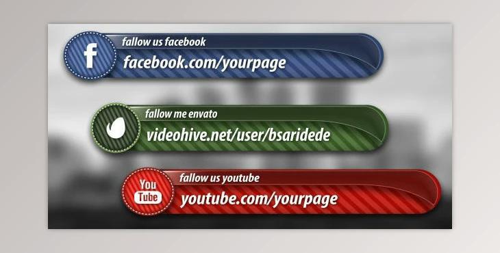 Vintage Social Lower Third (Videohive 6246317) - AE Project