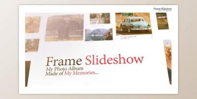 Frame Slideshow (Videohive 40705824) - AE Project