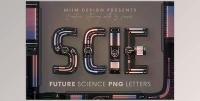 Future Science - 3D Lettering - 6130808