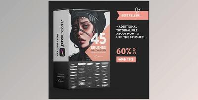 Gumroad – The Ultimate Brush Set with all my 102 Brushes