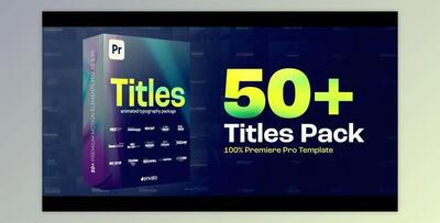 Titles Pack – Premiere Pro (Videohive 45387183) - PR Project
