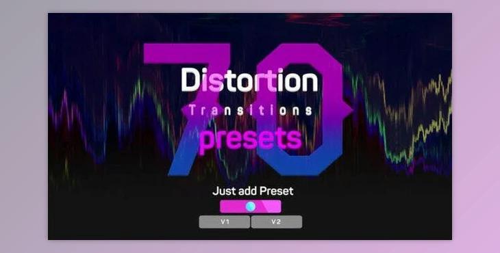 Distortion Transitions Presets 2 (Videohive 36662825) - PR Project
