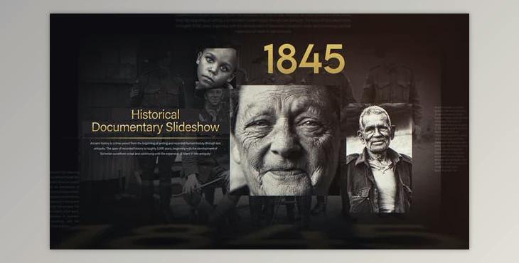 Historical Documentary Slideshow (Videohive 51435503) - AE Project