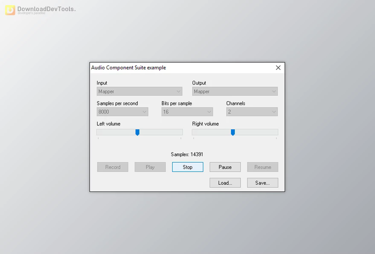 Winsoft Audio Component Suite v2.5 for CB & D5-D12 Athens Full Source