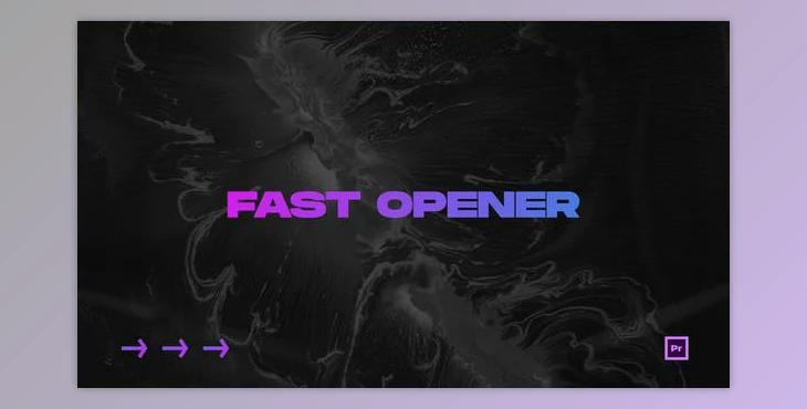 Fast Opener (Videohive 30493586) - PR Project