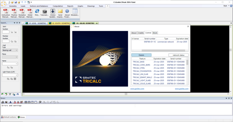 Graitec Tricalc 2025.1 v17.1.00 x64