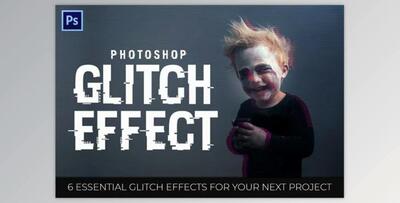 Photoshop Glitch Effect by denestudios