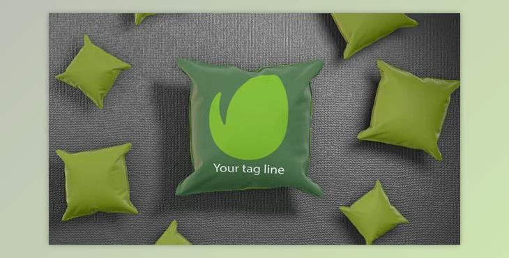 Simple Pillow logo reveal (Videohive 28462159)