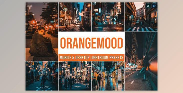 Orange Mood Mobile and Desktop Lightroom Presets by Laksmita