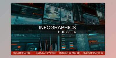 Infographics HUD smart graphics (Videohive 22651875) - AE Project