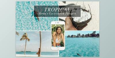 Mobile Lightroom Preset TROPICAL (DNG, JPEG)