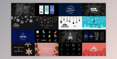 Christmas Pack – Titles, Backgrounds & Elements (Videohive 23020608) - AE Project