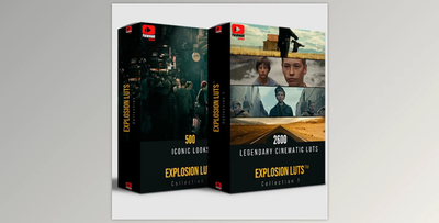 Paramount Motion – EXPLOSION™ Cinematic LUTs Collection 1&2