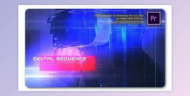 Digital Sequence Slideshow (Videohive 33947955)