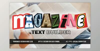 Magazine Text Builder (Videohive 55160507)