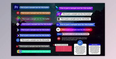 Advance Bullet Pointing (Videohive 33729934)