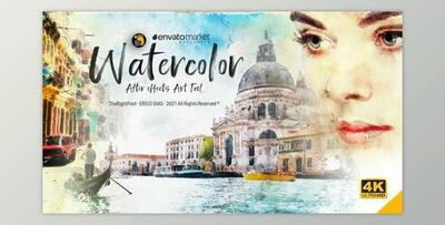 Watercolor AE Art Tool (Videohive 32010207) - AE Project