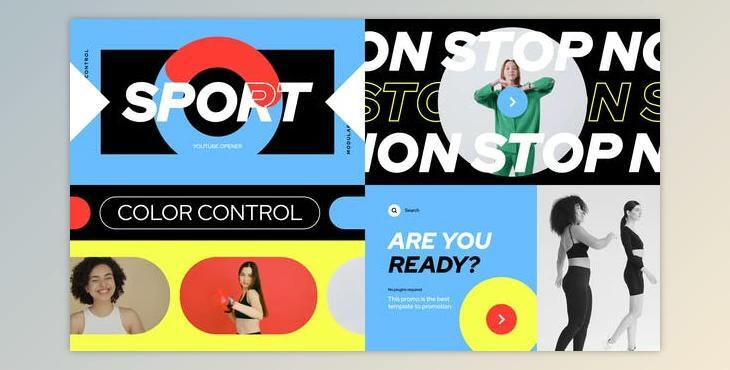 Youtube Sport Promo Opener (Videohive 33937079) - AE Project