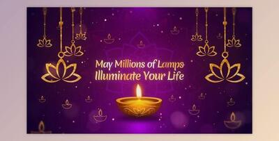 Diwali Greetings Titles (Videohive 40208307) - AE Project