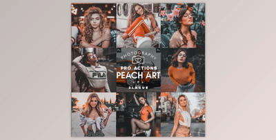 Peach ART – Life Styles Actions Photoshop By 2lagus