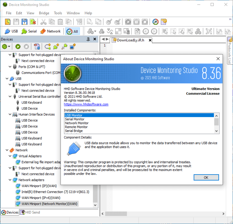 HHD Device Monitoring Studio Ultimate 8.47.00.10357