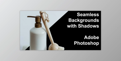 Seamless Background with shadows in Adobe Photoshop