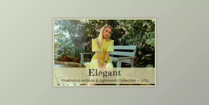 12 Elegant Photoshop Actions Presets