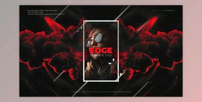 Edge Cinematic Titles (Videohive 33165913) - PR Project