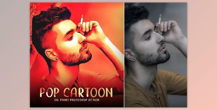 POP Cartoon Oil Paint By U Design (ATN)