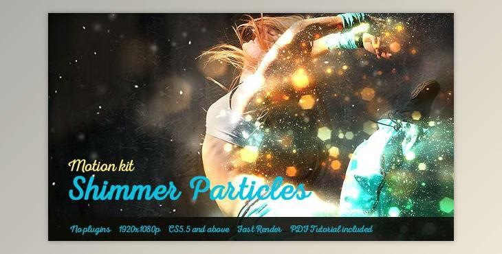 Shimmer Particles Motion Kit (Videohive 19044846) - AE Project