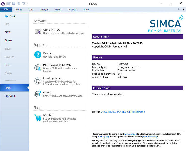 Umetrics SIMCA 14.1 x86/x64