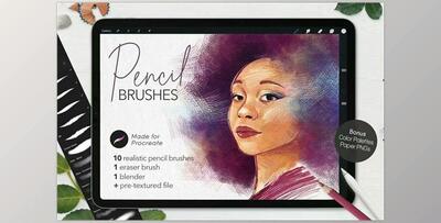 Ultimate Pencil Brushes • Procreate CreativeMarket 5496534