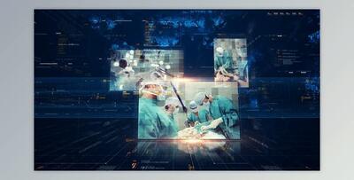 Digital Holographic Intro (Videohive 10453635)