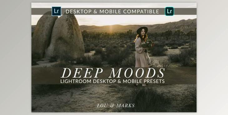 Deep Moods Desktop and Mobile Presets By Lou&marks