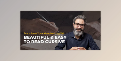 Transform Your Handwriting With Beautiful & Easy To Read Cursive