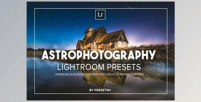 Astro Photography Lightroom Presets CreativeMarket-4843397