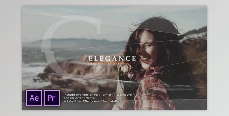 Elegance Cinematic Opener - Slideshow (Videohive 31083304) - PR Project