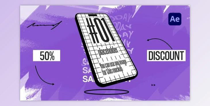 Mobile App Sale Opener (Videohive 51805712) - AE Project