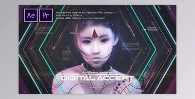Hexagons Accept Digital Opener (Videohive 31368866) - PR Project