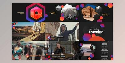 Urban Hexagon Broadcast Set (Videohive 31253370) - AE Project