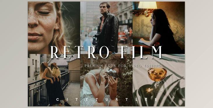 Retro Film LUTs for Video Editing CreativeMarket-5917247 (cube)
