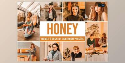 Honey Mobile and Desktop Lightroom Presets by Laksmita