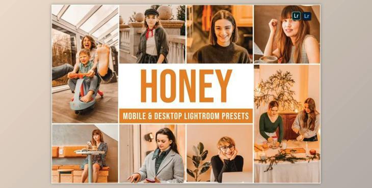 Honey Mobile and Desktop Lightroom Presets by Laksmita