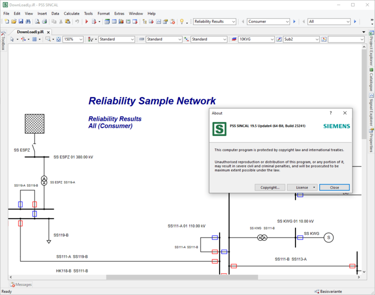 PSS®SINCAL Platform 19.5 x64