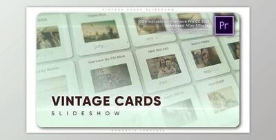 Vintage Cards Slideshow (Videohive 33362888)