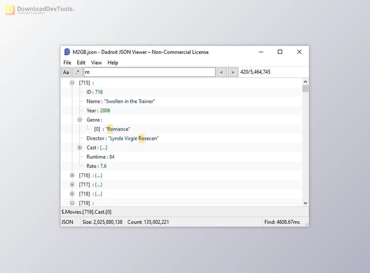 Dadroit JSON Viewer v2.0.1.845 + CRACK