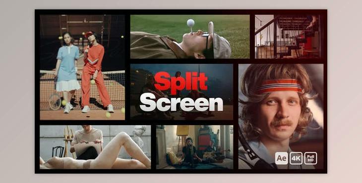 Split Screen Intro (Videohive 34153793) - AE Project