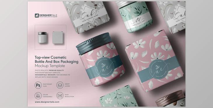 Wine Bottle and Box Mockups CreativeMarket-5536840 (PSD)