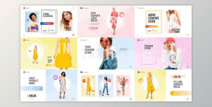 Fashion Store Pack (Videohive 22383769) - AE Project